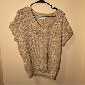 ALFRED DUNNER short sleeve v-neck sweater